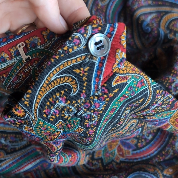 Ralph Lauren Paisley Patterned Women's Skirt - Picture 6 of 9